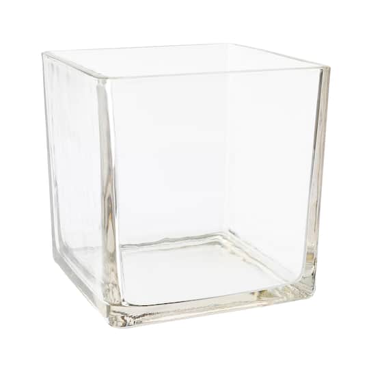 5" Cube Glass Vase by Ashland®